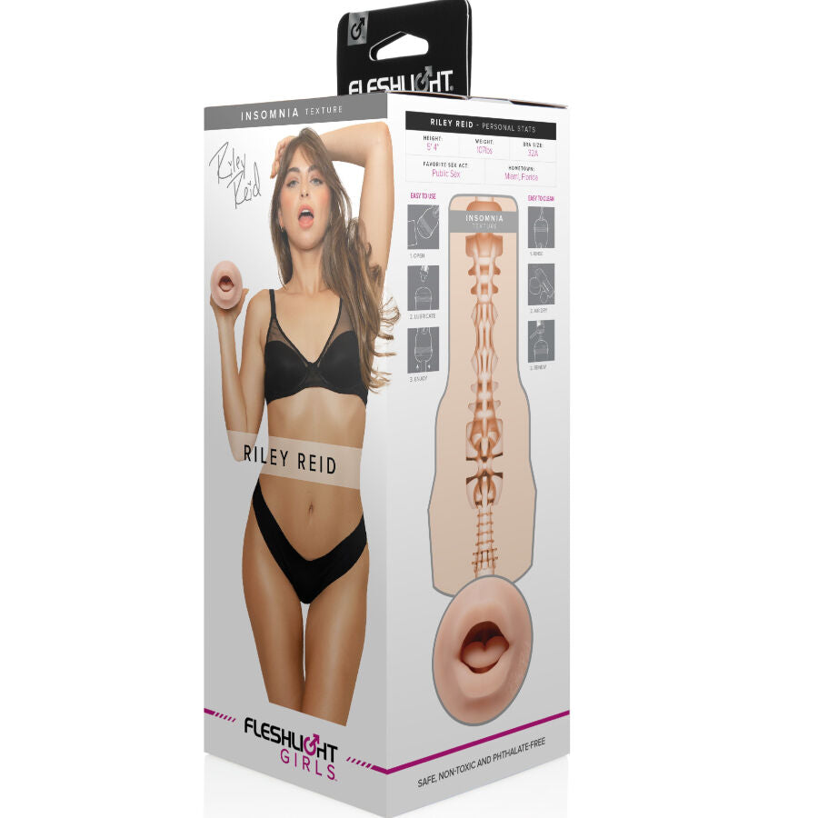 FLESHLIGHT - RILEY REID INSOMNIA BOCA FLESHLIGHT GIRLS