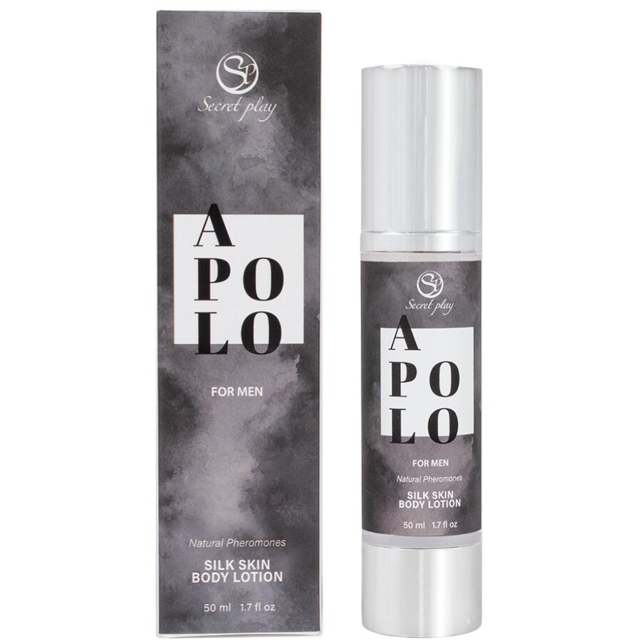 SECRETPLAY - APOLO LOCION PIEL DE SEDA PARA HOMBRES 50 ML SECRETPLAY COSMETIC