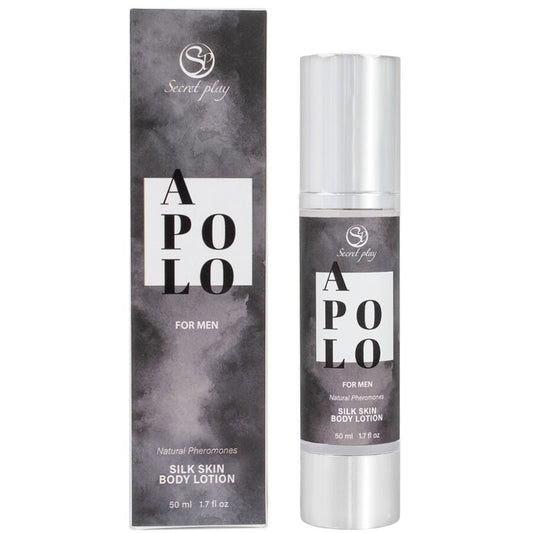 SECRETPLAY - APOLO LOCION PIEL DE SEDA PARA HOMBRES 50 ML SECRETPLAY COSMETIC