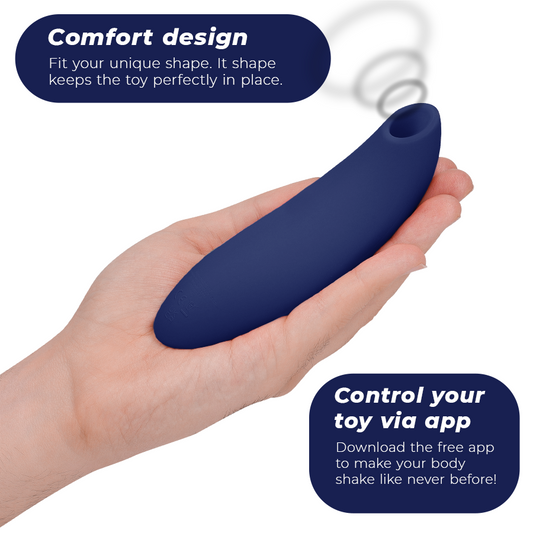 WE-VIBE - MELT ESTIMULADOR CLÍTORIS AZUL MEDIANOCHE julyboutique