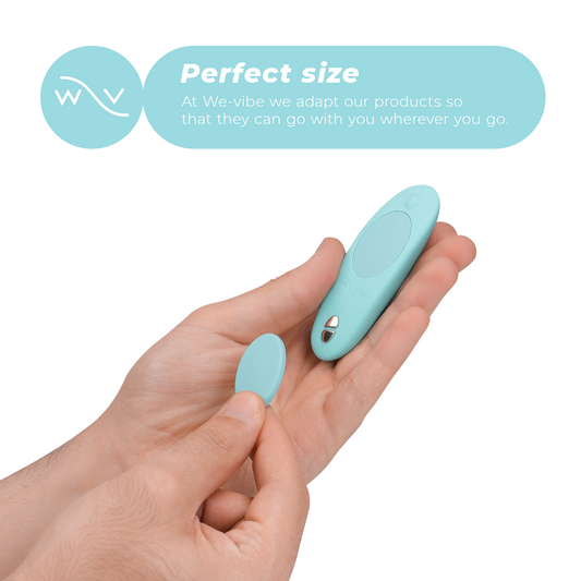WE-VIBE - MOXIE + VIBRADOR CLÍTORIS AQUA julyboutique