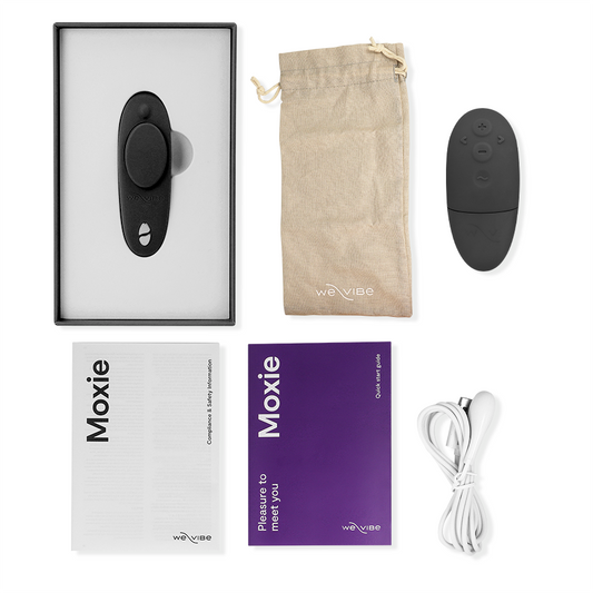 WE-VIBE - MOXIE + VIBRADOR CLÍTORIS NEGRO julyboutique