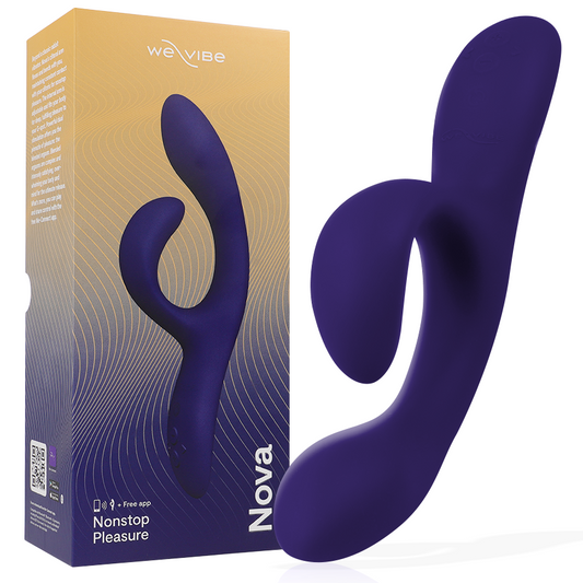 WE-VIBE - NOVA 3 VIBRADOR RABBIT AZUL MEDIANOCHE julyboutique