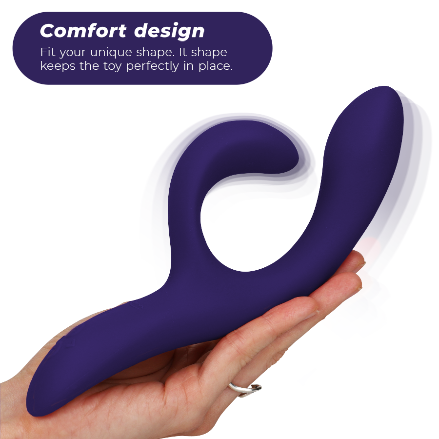 WE-VIBE - NOVA 3 VIBRADOR RABBIT AZUL MEDIANOCHE julyboutique