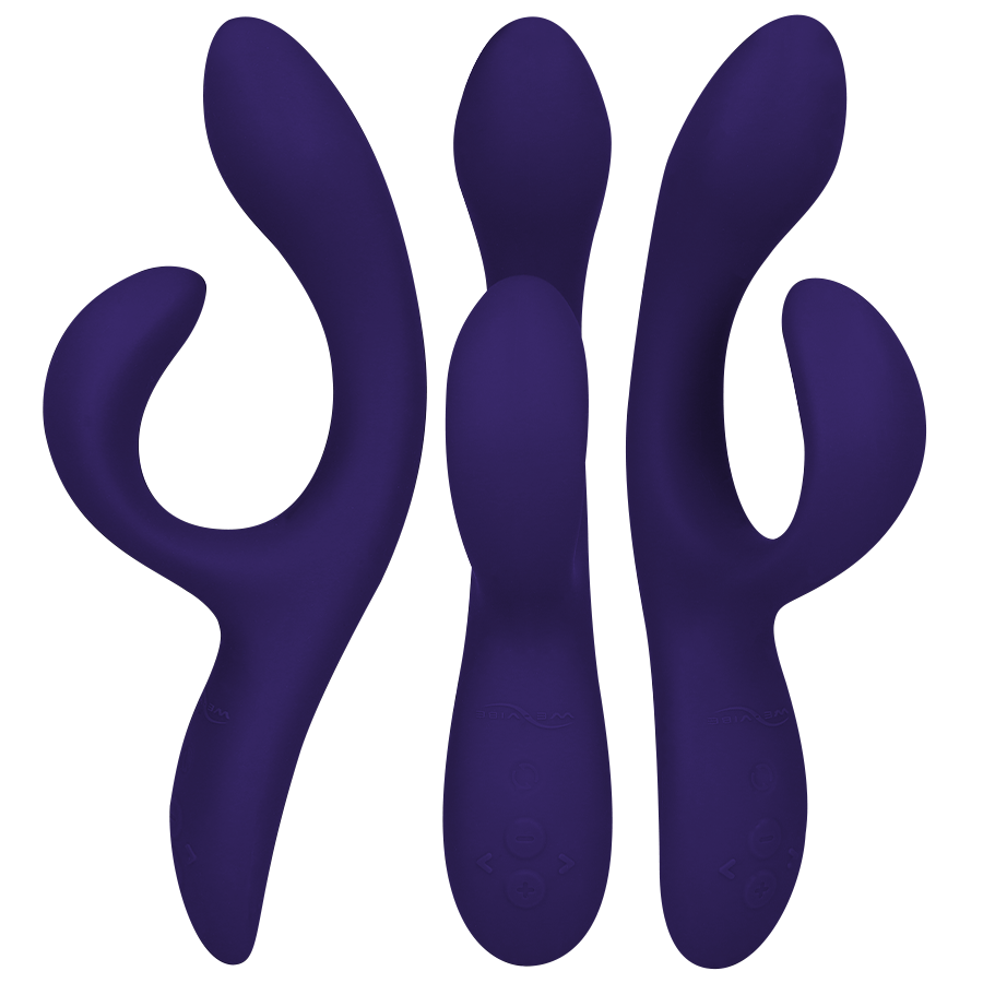 WE-VIBE - NOVA 3 VIBRADOR RABBIT AZUL MEDIANOCHE julyboutique