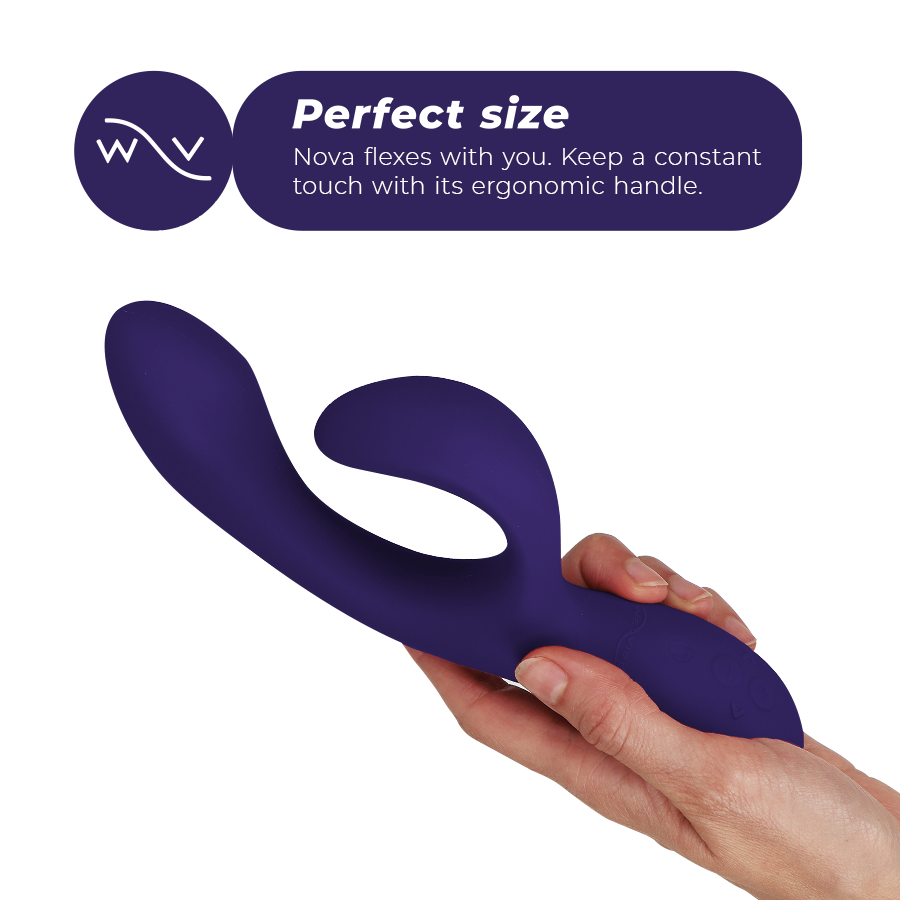 WE-VIBE - NOVA 3 VIBRADOR RABBIT AZUL MEDIANOCHE julyboutique