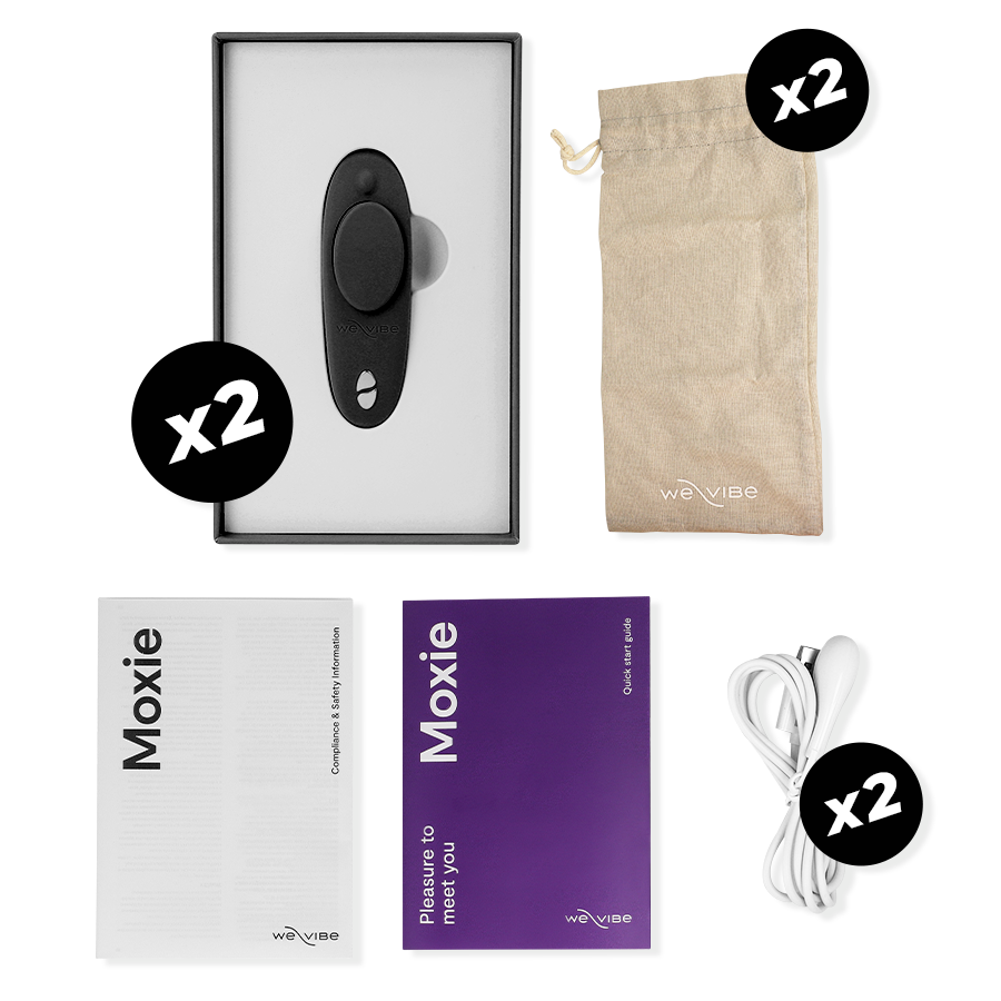 WE-VIBE - TEASE US SET MOXIE + MOXIE julyboutique