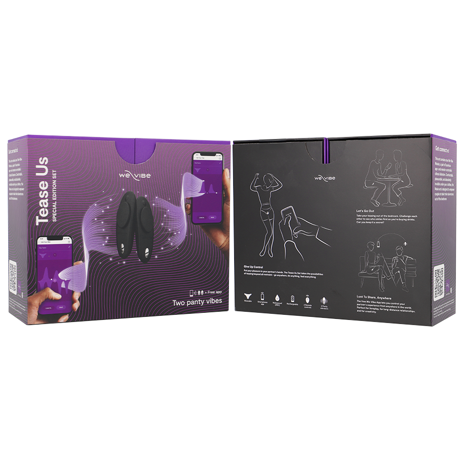 WE-VIBE - TEASE US SET MOXIE + MOXIE julyboutique