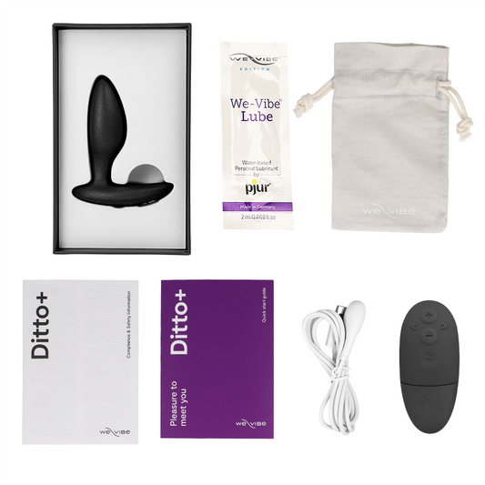 WE-VIBE - VECTOR+ MASAJEADOR DE PRÓSTATA NEGRO julyboutique