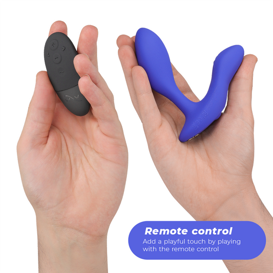 WE-VIBE - VECTOR+ MASAJEADOR DE PRÓSTATA AZUL julyboutique