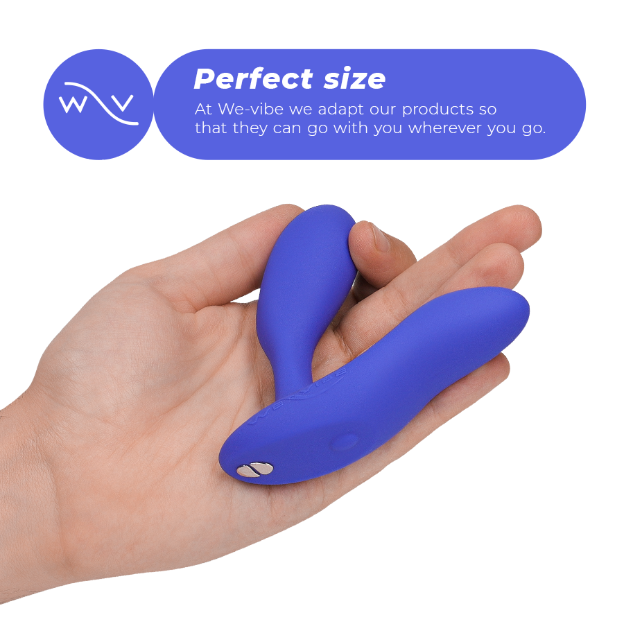 WE-VIBE - VECTOR+ MASAJEADOR DE PRÓSTATA AZUL julyboutique