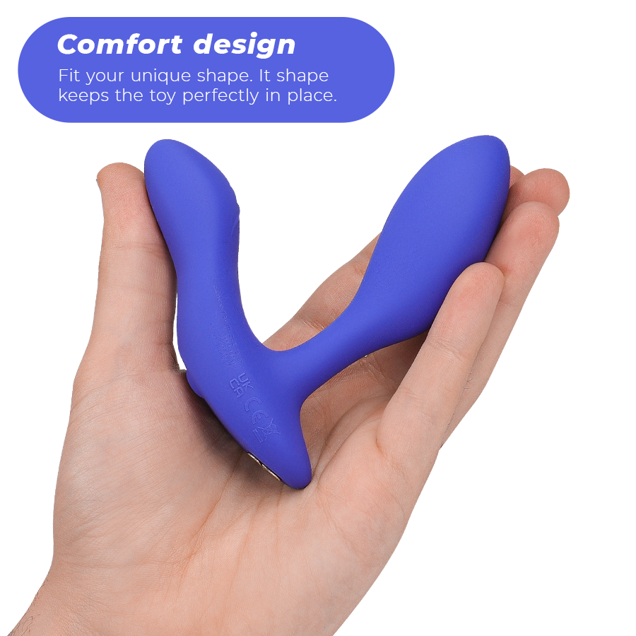WE-VIBE - VECTOR+ MASAJEADOR DE PRÓSTATA AZUL julyboutique