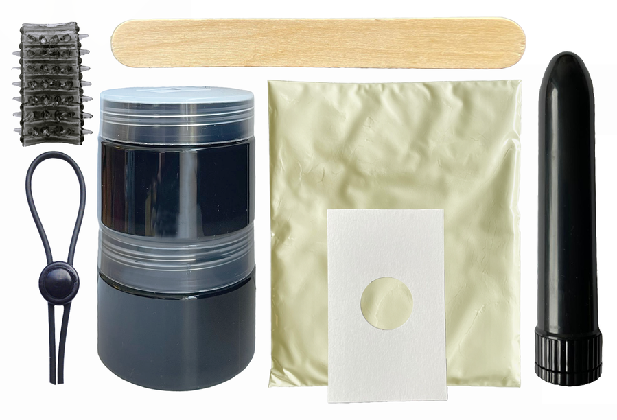 CLONEBOY - KIT CLONADOR DE PENE CON VIBRACIÓN NEGRO CLONEBOY