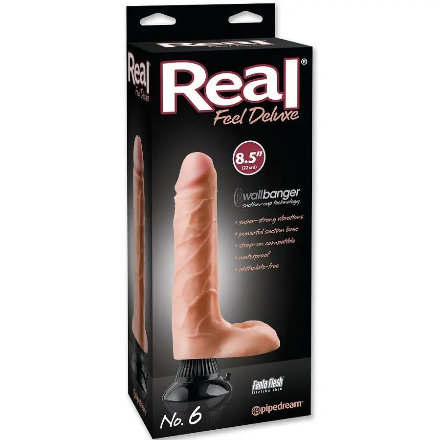 REAL FEEL DELUXE - VIBRADOR NUM 6 REAL FEEL DELUXE