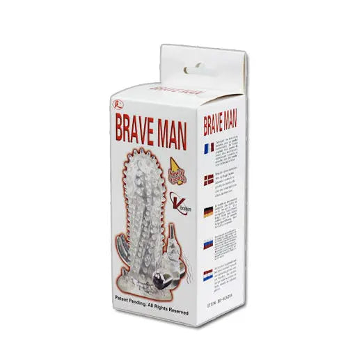 BAILE - BRAVE MAN EXTENSION PENE VIBRADOR RABBIT BAILE FOR HIM