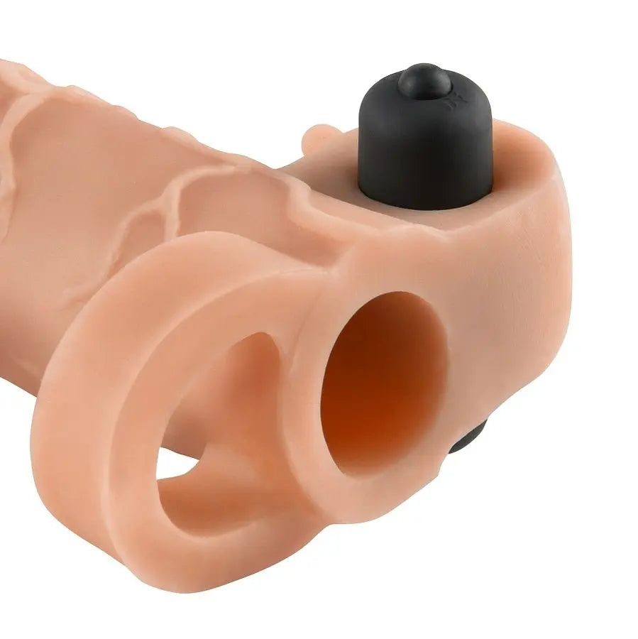FANTASY X- TENSIONS - EXTENSION PARA EL PENE CON VIBRADOR REAL FEEL 1 FANTASY X-TENSIONS