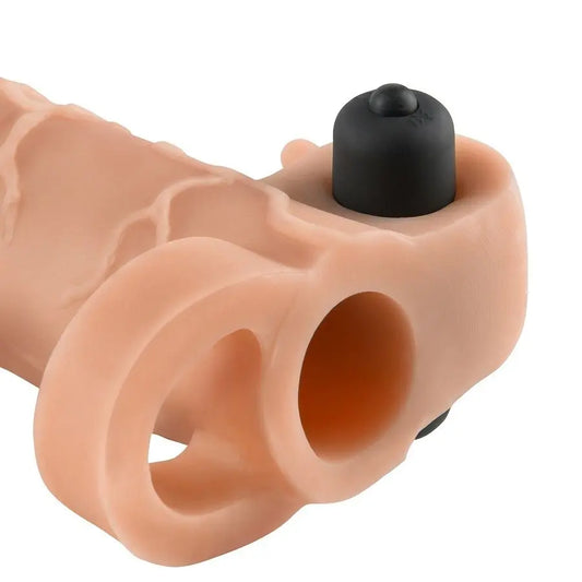 FANTASY X- TENSIONS - EXTENSION PARA EL PENE CON VIBRADOR REAL FEEL 2 FANTASY X-TENSIONS