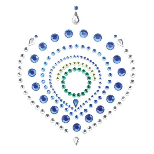 BIJOUX - INDISCRETS FLAMBOYANT AZUL & VERDE BIJOUX DESIRE METALLIQUE