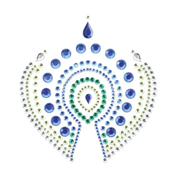 BIJOUX - INDISCRETS FLAMBOYANT AZUL & VERDE BIJOUX DESIRE METALLIQUE