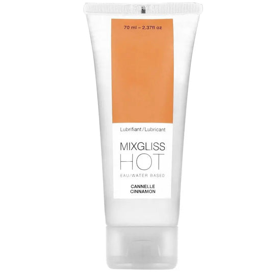 MIXGLISS - LUBRICANTE EFECTO CALOR SABOR A CANELA 70ML MIXGLISS