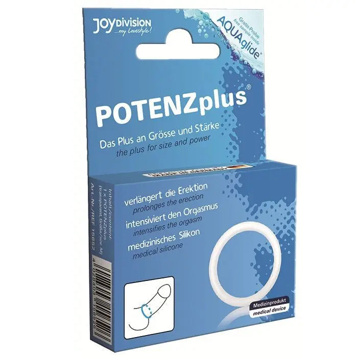 JOYDIVISION POTENZDUO - PLUS ANILLO PARA PENE BLANCO - S JOYDIVISION POTENZDUO