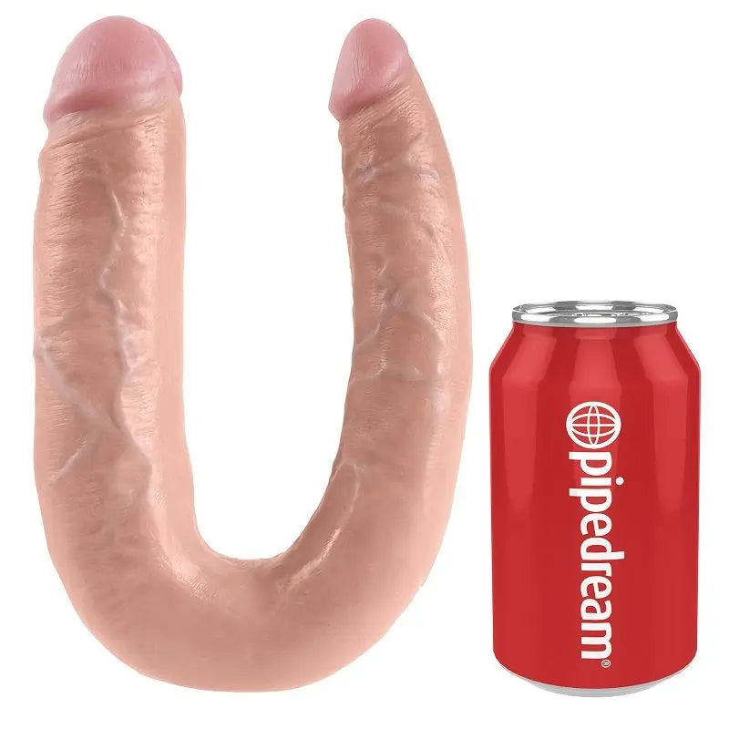 KING COCK - DILDO DOBLE PENETRACIÓN 17.8 CM NATURAL KING COCK
