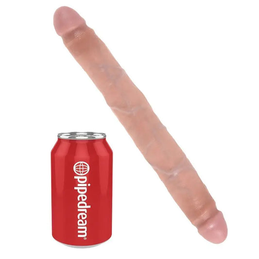 KING COCK - DILDO DOBLE NATURAL 30 CM KING COCK