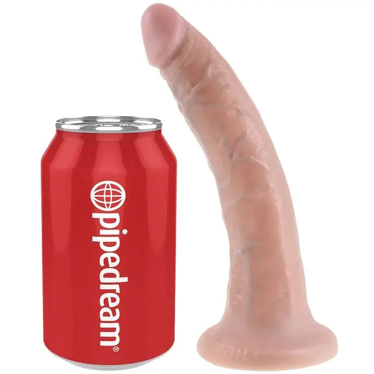 KING COCK - 7 PENE NATURAL 17.8 CM KING COCK