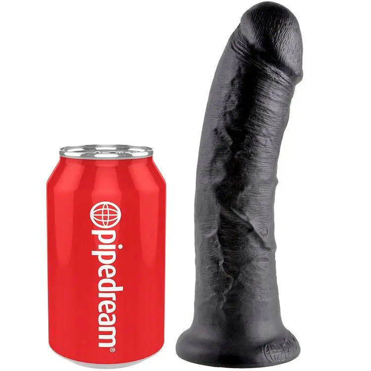 KING COCK - 8 PENE NEGRO 20.3 CM KING COCK