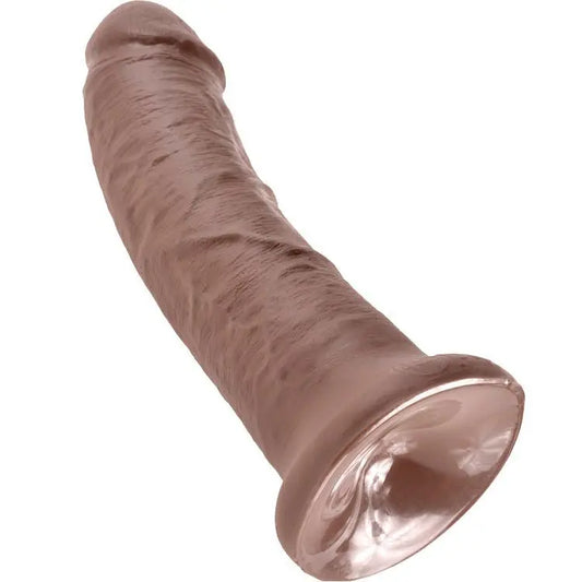 KING COCK - 8 PENE MARRÓN 20.3 CM KING COCK