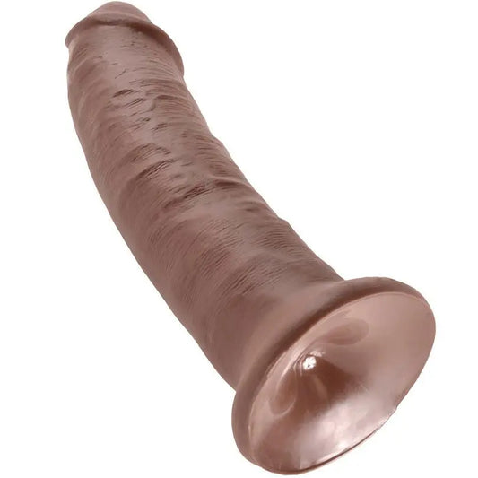 KING COCK - 9 PENE MARRÓN 22.9 CM KING COCK