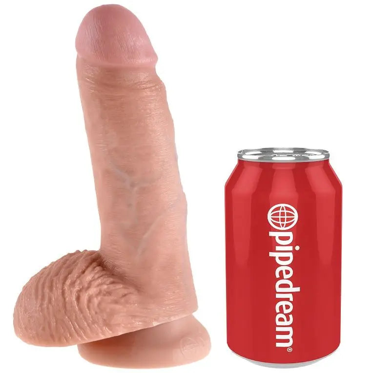 KING COCK - 7 PENE REALISTICO NATURAL 17.8 CM KING COCK