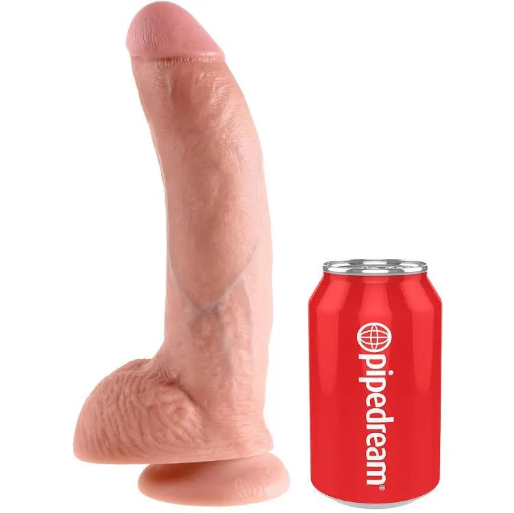 KING COCK - 9 PENE REALISTICO NATURAL 22.9 CM KING COCK