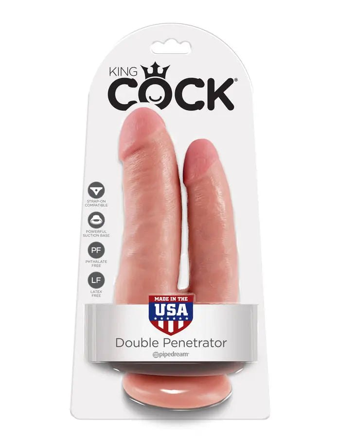 KING COCK - DOBLE PENETRACIÓN NATURAL KING COCK