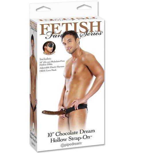 FETISH FANTASY SERIES - ARNES HUECO AJUSTABLE CHOCOLATE 22 CM FETISH FANTASY SERIES