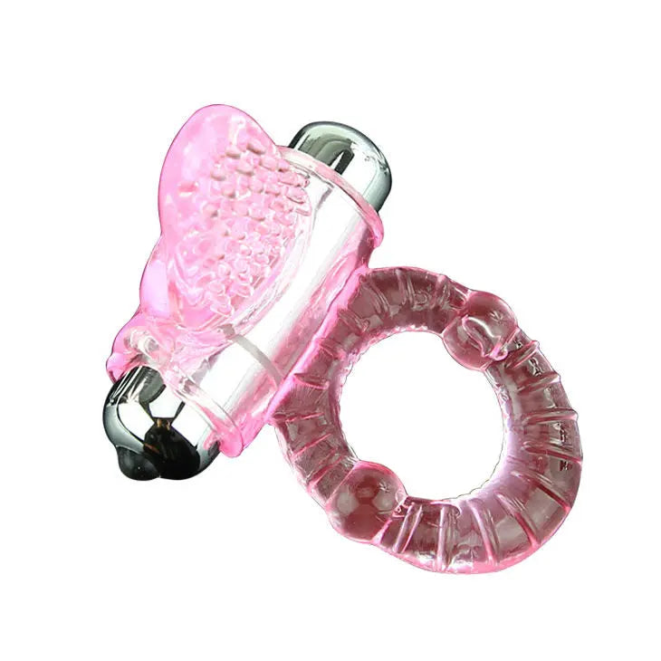BAILE - SWEET ABS 10 RITMOS RING ANILLO PENE VIBRADOR ROSA BAILE FOR HIM
