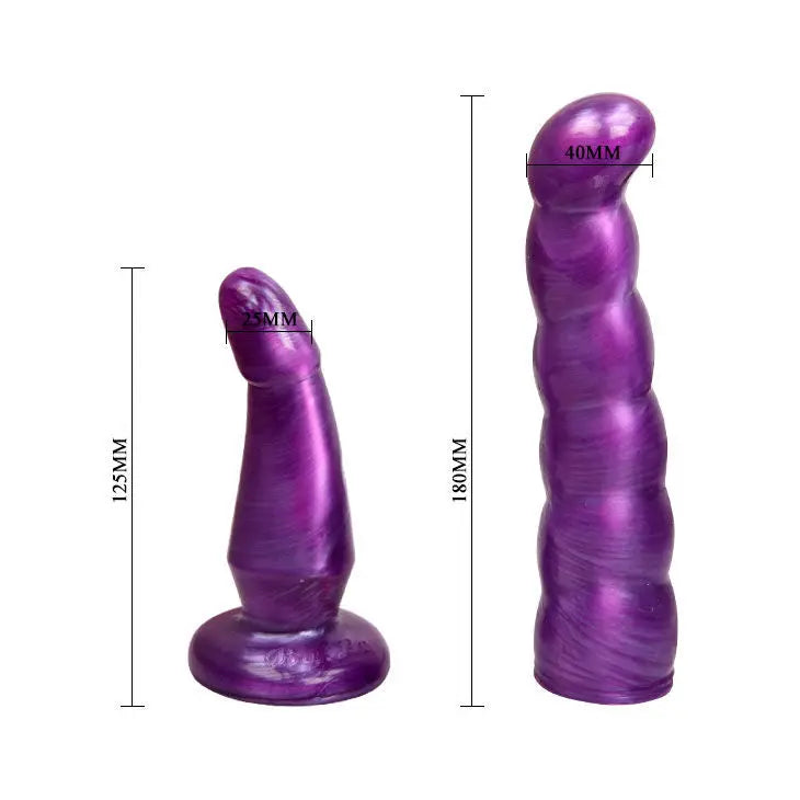 BAILE - ARNES ANAL Y VAGINAL FEMENINO LILA PUNTO G 17 CM BAILE