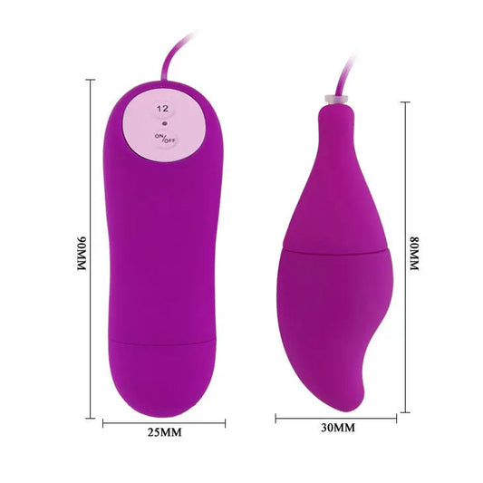 BAILE - PLEASURE SHELL12 PURPLE SAVE NEW BAILE STIMULATING