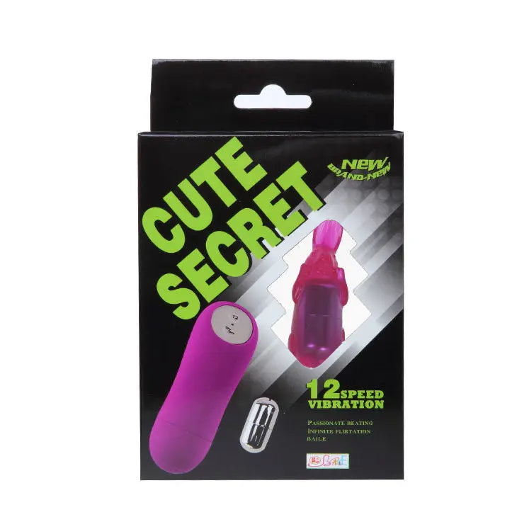BAILE - CUTE SECRET CONEJITO VIBRADOR 12 VELOCIDADES BAILE STIMULATING