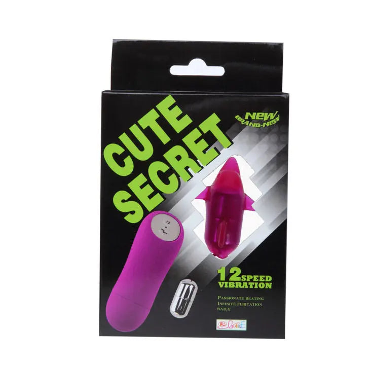BAILE - CUTE SECRET DELFIN VIBRADOR 12V BAILE STIMULATING