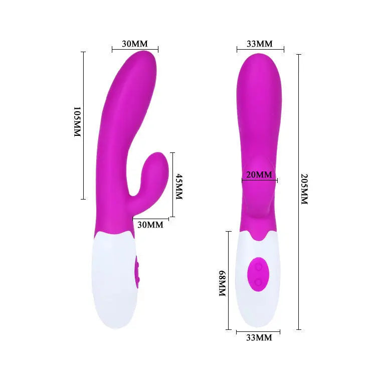 PRETTY LOVE - FLIRTATION VIBRADOR CON ESTIMULADOR CLITORIS ALVIS PRETTY LOVE FLIRTATION