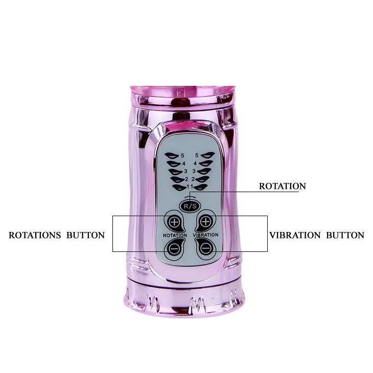 BAILE - THROBBING BUNNY ROTADOR RAMPANTE ROSA BAILE ROTATIONS
