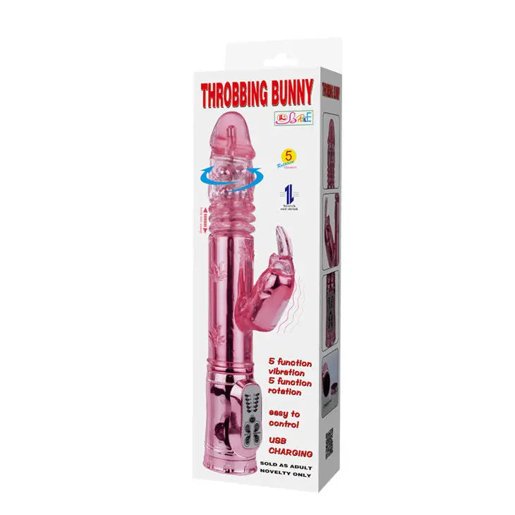 BAILE - THROBBING BUNNY ROTADOR RAMPANTE ROSA BAILE ROTATIONS