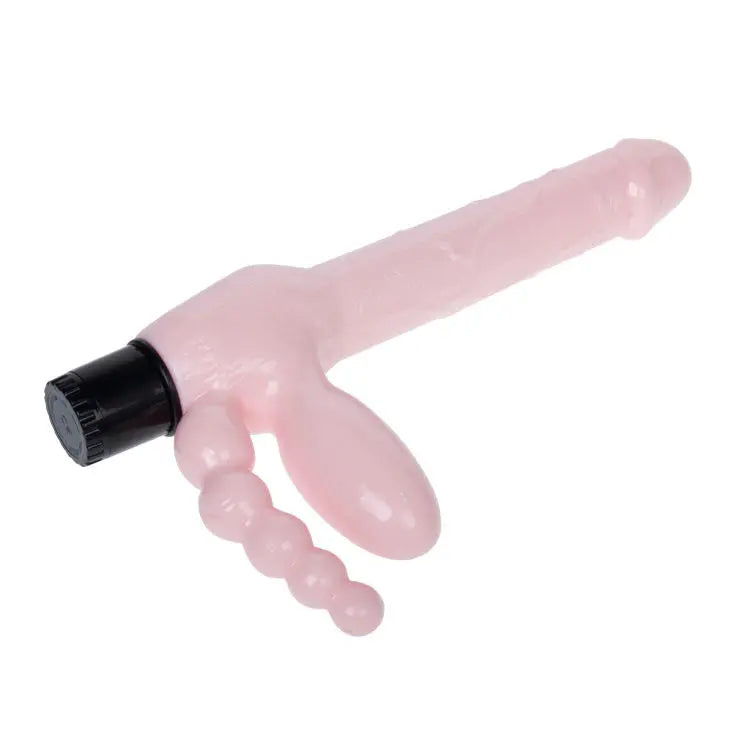 BAILE - ARNÉS SIN CUERDA TPR CON VIBRACIÓN Y ESTIMULACION ANAL 25.4 CM BAILE