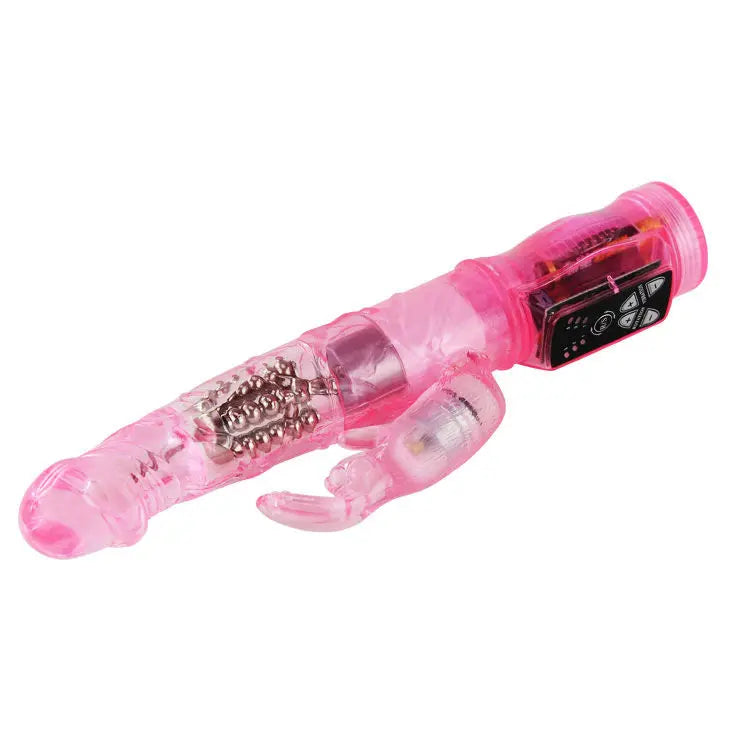BAILE - MINI ROTADOR RABBIT ROSA SUPERESTIMULADOR BAILE ROTATIONS