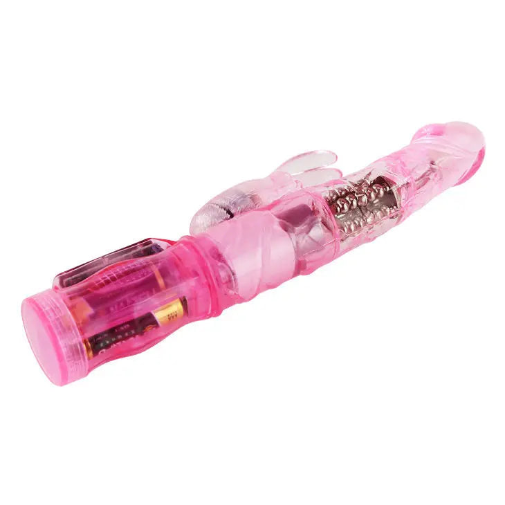 BAILE - MINI ROTADOR RABBIT ROSA SUPERESTIMULADOR BAILE ROTATIONS