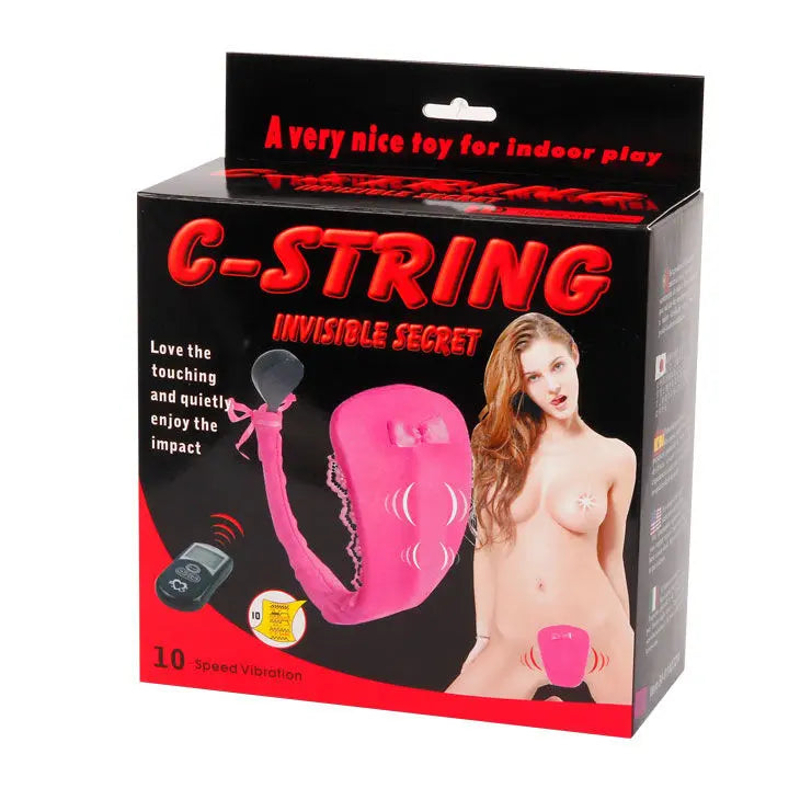BAILE - TANGA CON VIBRADOR CON CONTROL REMOTO LILA BAILE STIMULATING