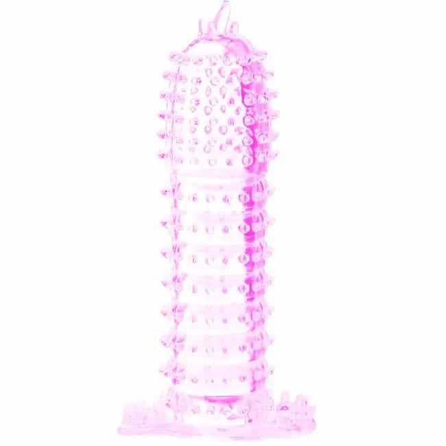 BAILE - FUNDA PARA PENE CON PUNTOS ESTIMULANTES ROSA 14 CM BAILE FOR HIM