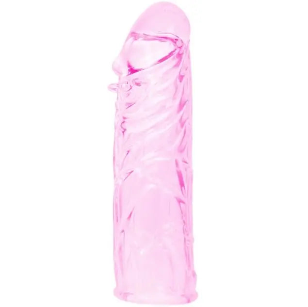 BAILE - FUNDA ROSA PENE SILICONA ESTIMULANTE 13 CM BAILE FOR HIM