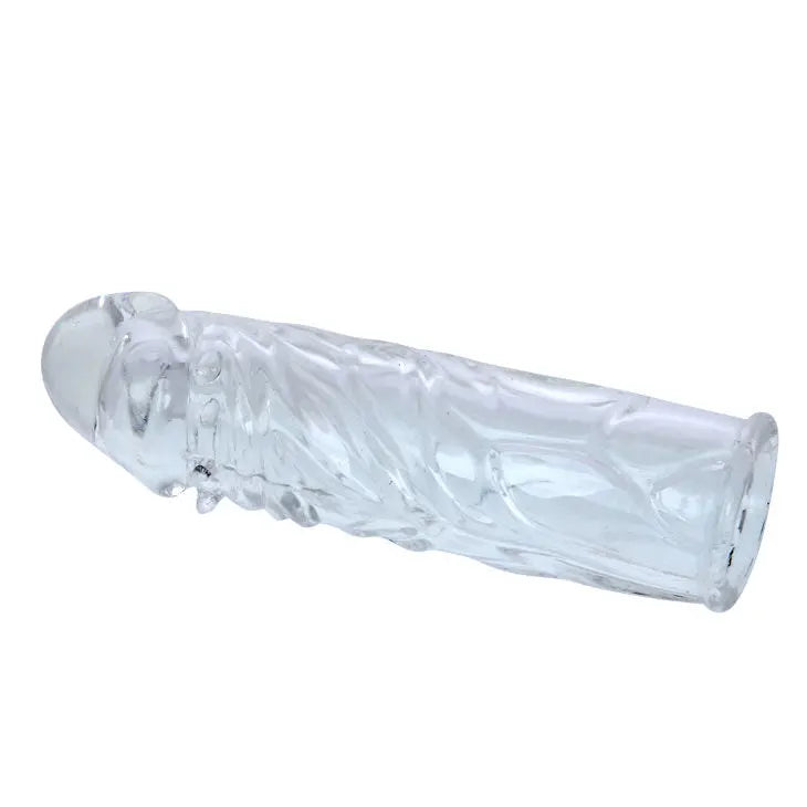BAILE - FUNDA TRANSPARENTE PARA EL PENE EN SILICONA 13 CM BAILE FOR HIM